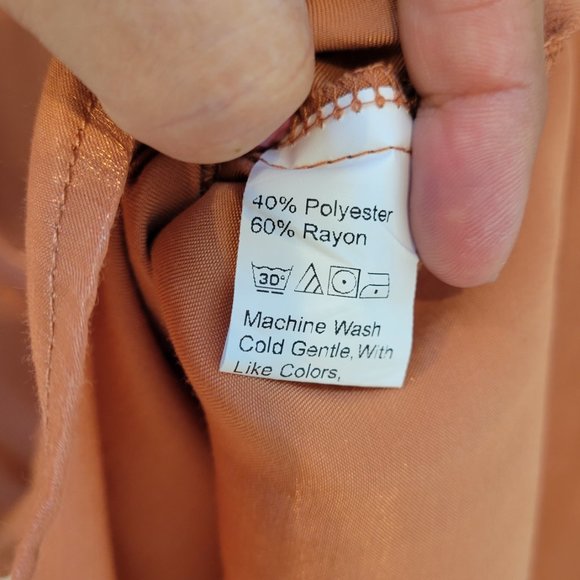 Shimmery Copper Blouse - Picture 5 of 6